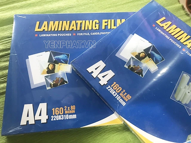 Giấy ép plastic A4 80mic