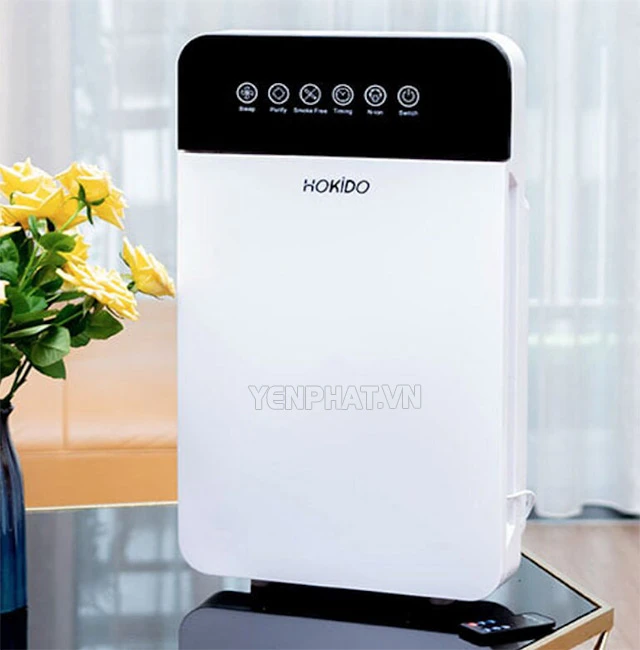 Máy lọc không khí Hokido có hút ẩm được không