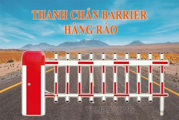 Thanh chắn barie tự động hàng rào