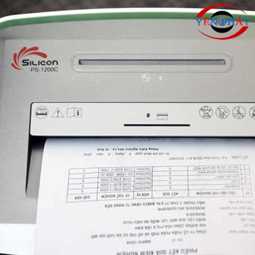 Máy hủy tài liệu Silicon PS-1200C 4