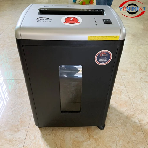 Máy huỷ tài liệu Silicon PS-650C 2