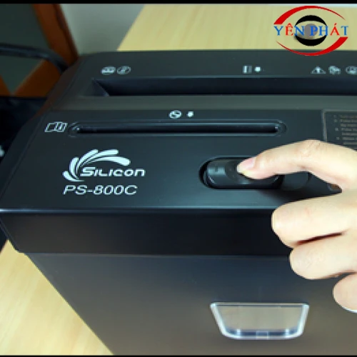 Máy hủy tài liệu Silicon PS-800C 2