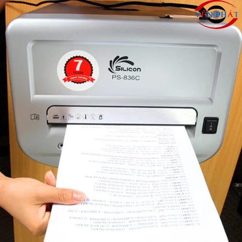 Máy huỷ tài liệu Silicon PS-836C 3