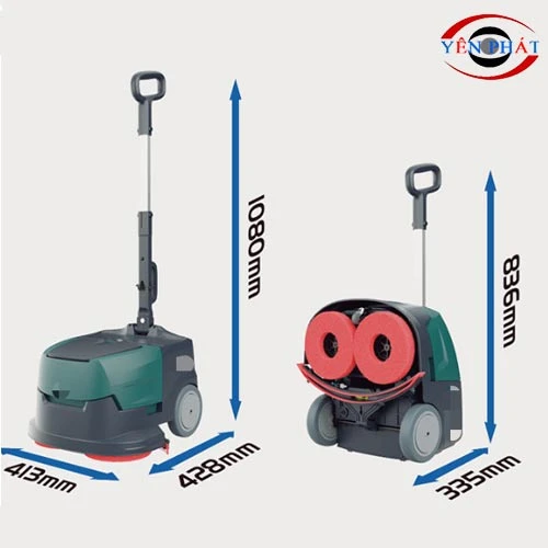 Máy chà sàn liên hợp mini Kumisai KMS-2E 2