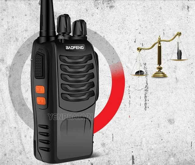 bộ đàm radio Baofeng BF-888H- Điện Máy Yên Phát