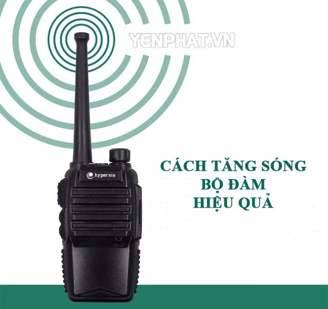 bộ đàm phát sóng được bao xa - Điện Máy Yên Phát