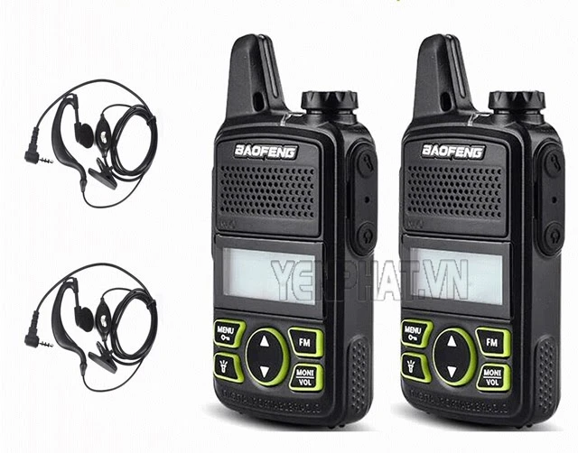 bộ đàm siêu nhỏ Baofeng BF-T1 - Điện Máy Yên Phát