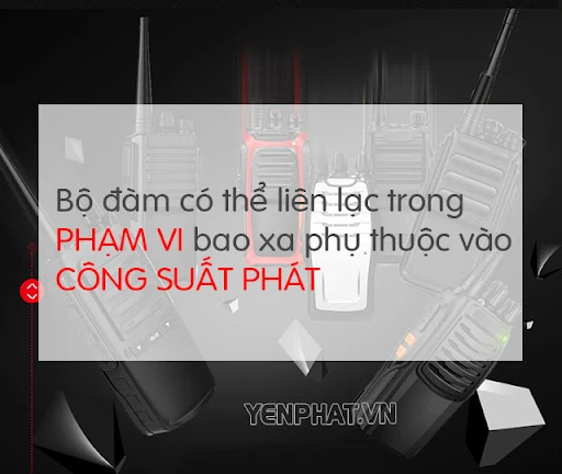 công suất của bộ đàm 10km | Điện Máy Yên Phát