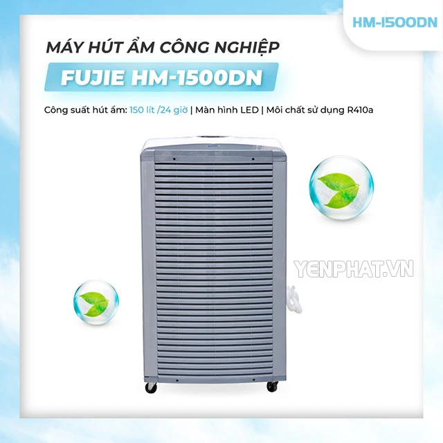 Máy Hút Ẩm Công Nghiệp FujiE HM-1500DN
