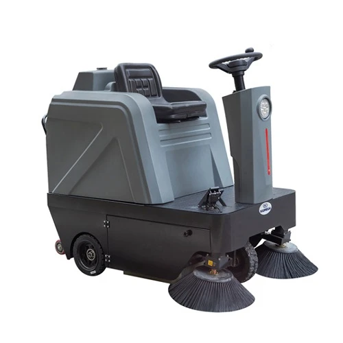 Xe quét rác ngồi lái nhà xưởng Kumisai KMS-1250E 6