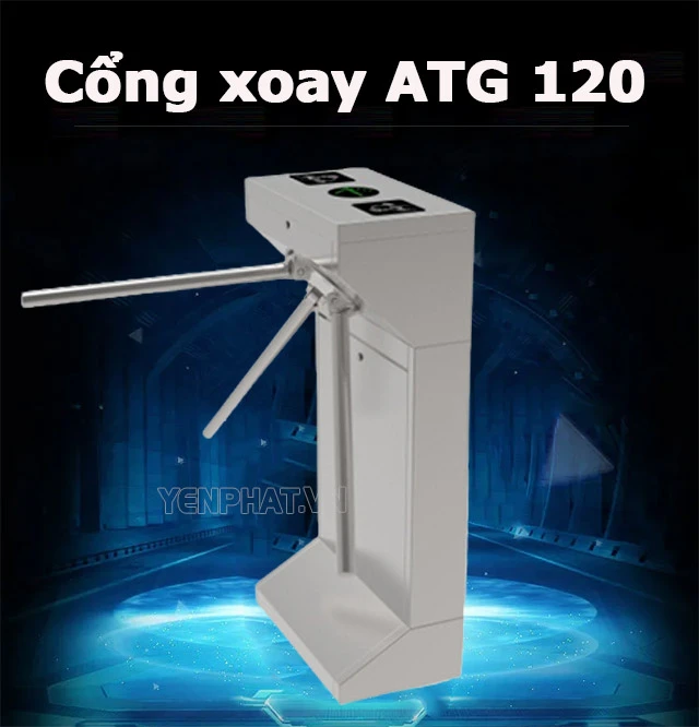 Cổng xoay an ninh tự động 3 càng ATG 120