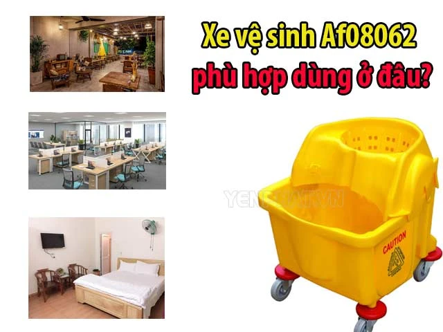 mua xe dọn vệ sinh AF08062 | Điện Máy Yên Phát