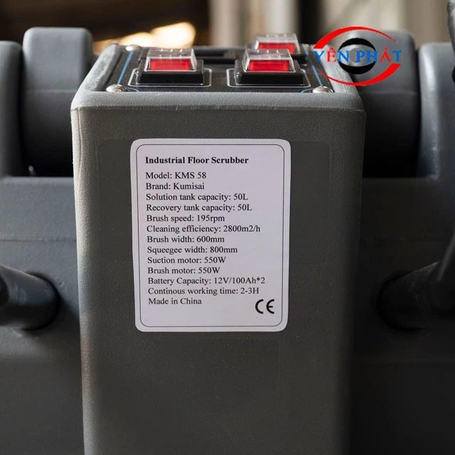 Máy chà sàn liên hợp Kumisai KMS 58 12