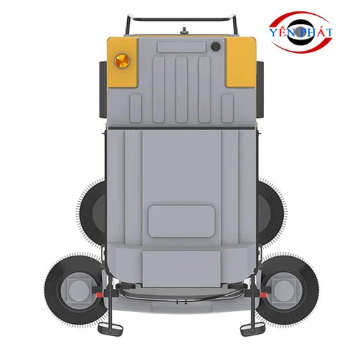 Xe quét rác công nghiệp ngồi lái Kumisai KMS 1900A 5