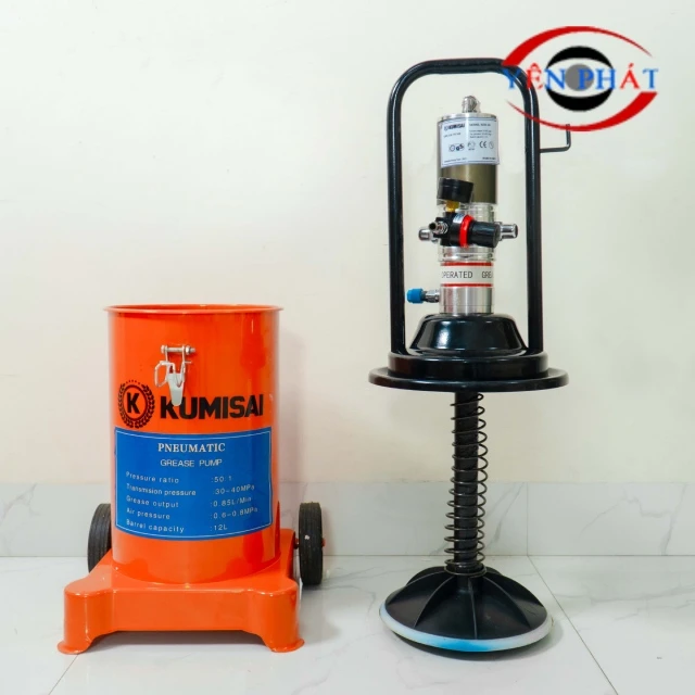 Máy bơm mỡ Kumisai 12L model KMS-12S 5