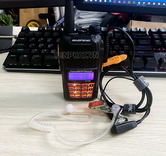 tai nghe ống hơi bộ đàm baofeng - Điện Máy Yên Phát