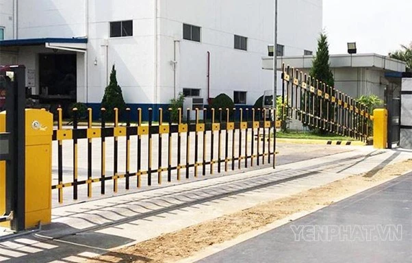 thanh nhôm barie loại thanh chắn hàng rào