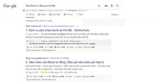 Tìm kiếm địa chỉ sửa chữa Barie tại các hội nhóm hoặc Google