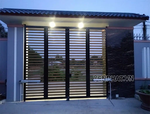 Hướng dẫn chọn mua cổng 4 cánh xếp trượt - Điện Máy Yên Phát