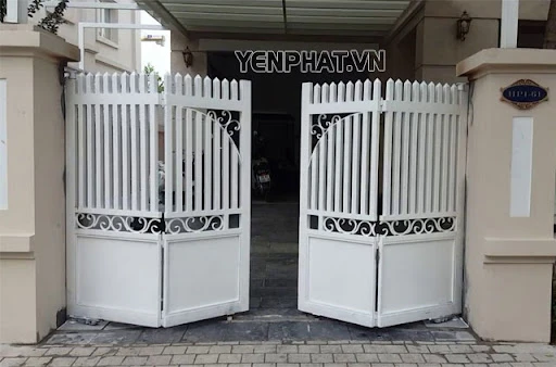Xử lý lỗi cửa cổng 4 cánh xếp trượt - Điện Máy Yên Phát