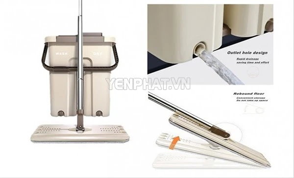 cách lắp cây lau nhà thông minh - Điện Máy Yên Phát