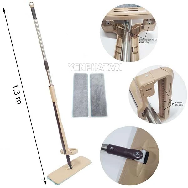 cách ráp cây lau nhà thông minh - Điện Máy Yên Phát