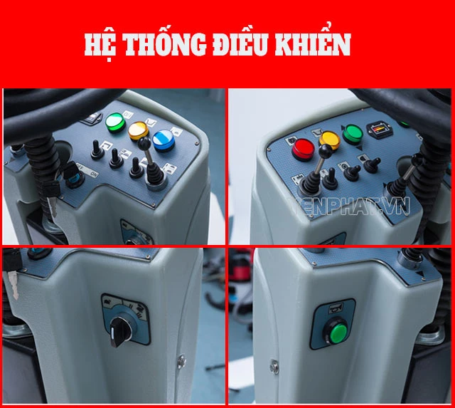 Máy chà sàn ngồi lái Supper Clean AS 2007 sở hữu thiết kế hiện đại