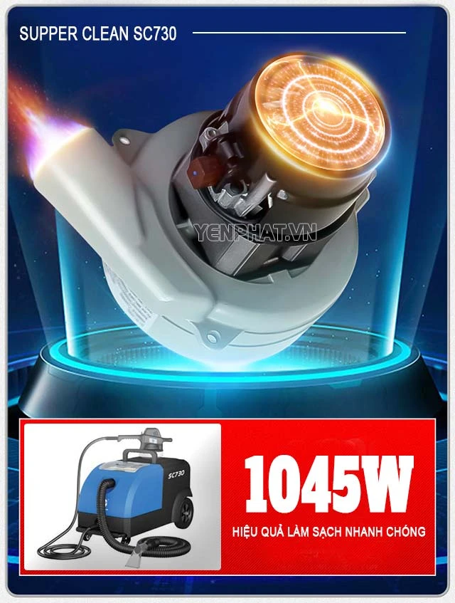 Máy giặt thảm hơi nước Supper Clean SC730