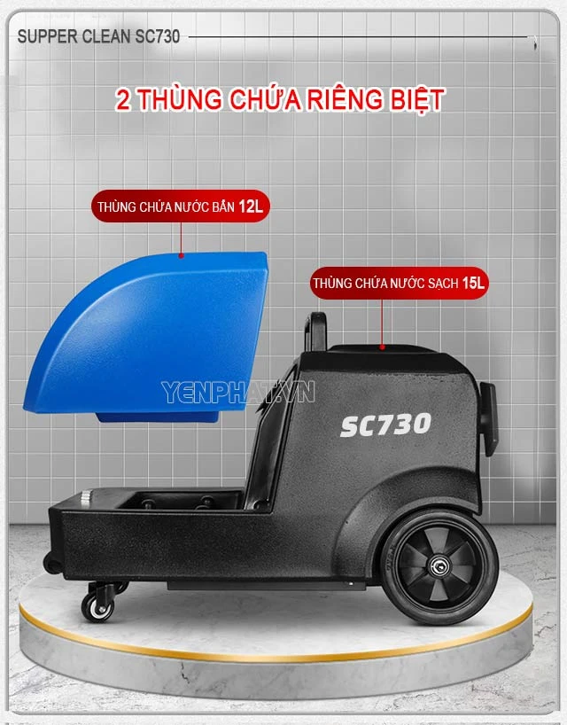 Máy giặt thảm hơi nước nóng Supper Clean SC730