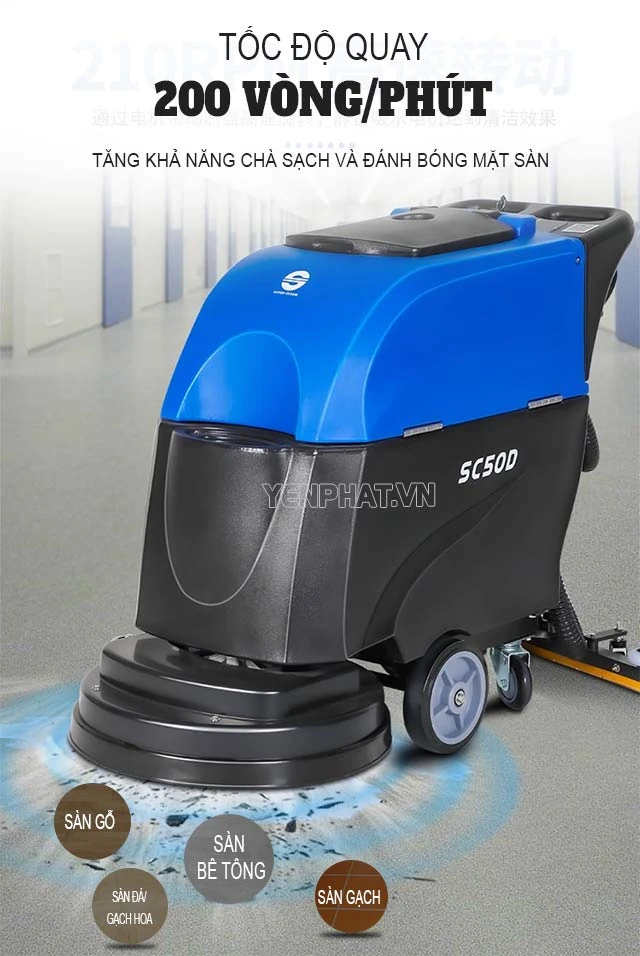 Bán máy chà sàn liên hợp Supper Clean SC-50D