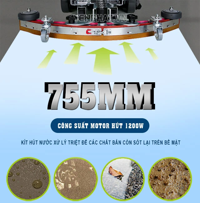 Máy chà sàn liên hợp Supper Clean SC2A