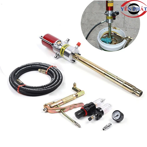 Máy bơm mỡ khí nén thanh dài Palada PD-185A 4