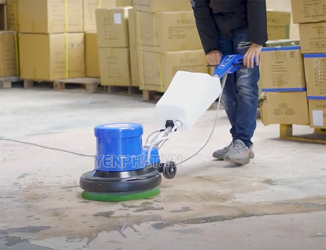 Máy lau sàn đơn Supper Clean HC 523