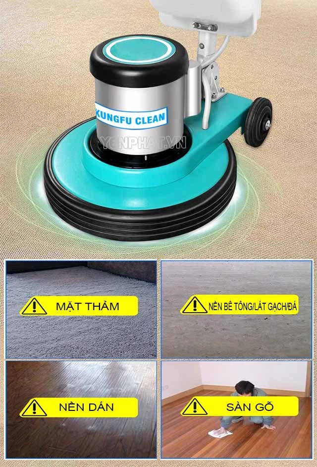 Ưu điểm của máy chà sàn - thảm công nghiệp BD2A