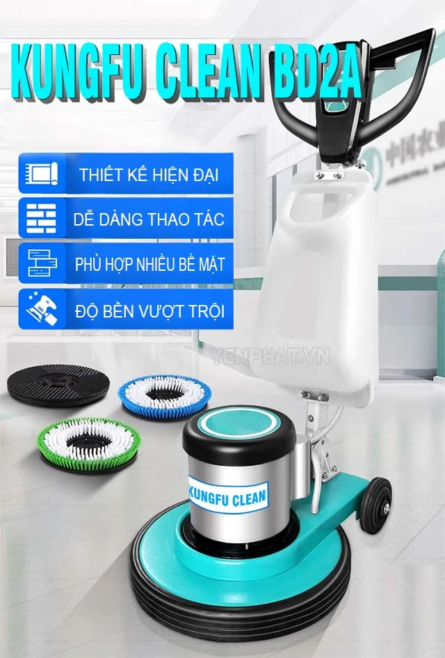 Máy chà sàn - thảm công nghiệp Kungfu Clean BD2A