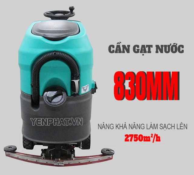 Ưu điểm của máy chà sàn ngồi lái Kungfu Clean KF 1350 