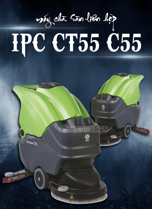 Máy chà liên hợp IPC CT55 C55 dùng điện