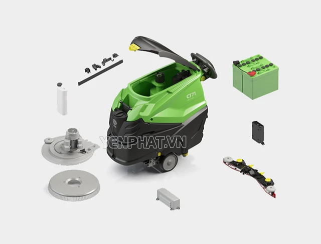 Máy chà sàn liên hợp IPC CT71 B55 chính hãng