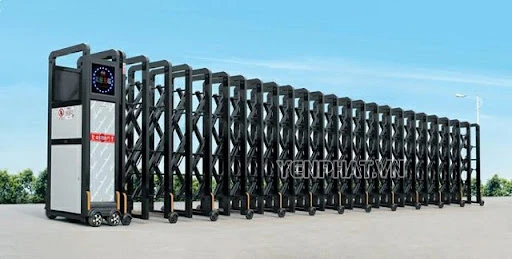 mua cổng xếp giá rẻ - Điện Máy Yên Phát