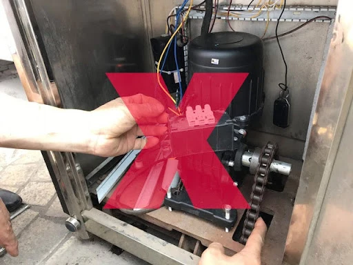 cách sử dụng motor cổng xếp - Điện Máy Yên Phát