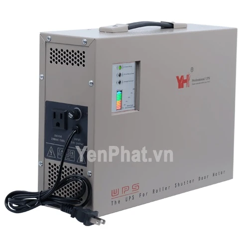 cách mở cổng xếp khi mất điện với bộ lưu điện - Điện Máy Yên Phát