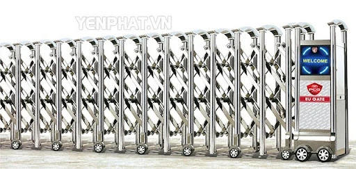 sửa cổng xếp điện ở đâu - Điện Máy Yên Phát