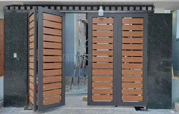 giá cửa cổng xếp gọn | Điện Máy Yên Phát