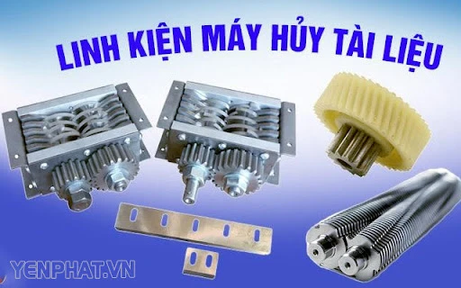 Địa chỉ mua bánh răng máy hủy tài liệu uy tín tại Hà Nội