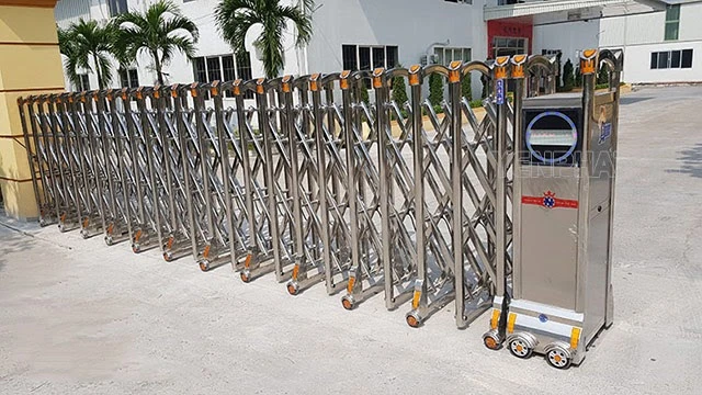 Cổng nhà máy tự động là loại cổng được nhiều đơn vị ưa chuộng