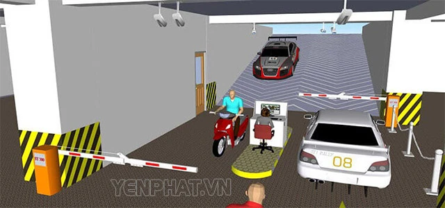 Hệ thống kiểm soát ra vào là dùng các thiết bị để kiểm soát người và xe ra vào
