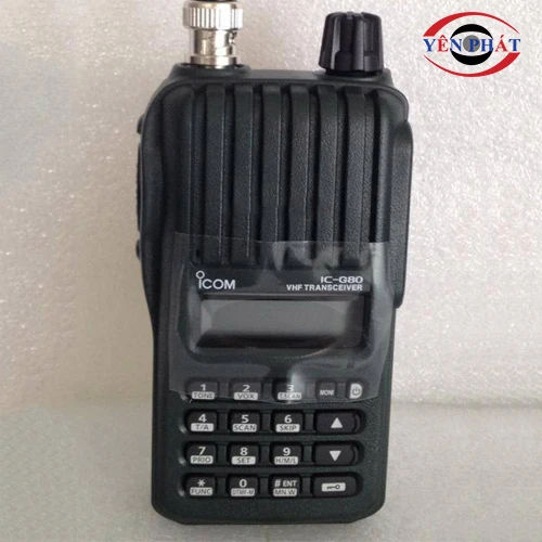 Bộ đàm cầm tay iCOM IC-G80 (Phiên bản 2) 4