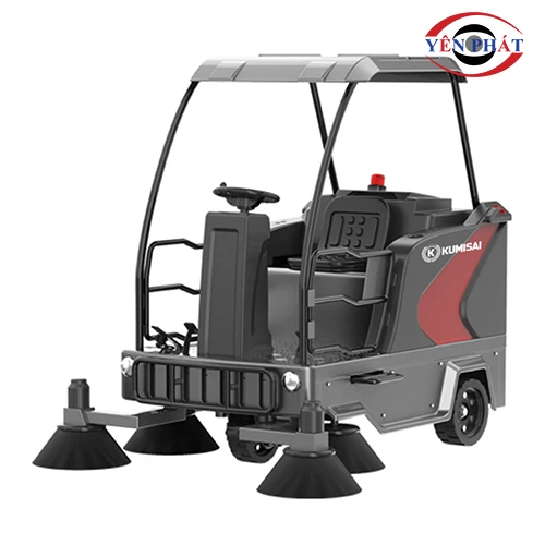Xe quét rác ngồi lái Kumisai KMS-S8 2