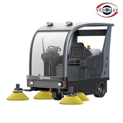 Xe quét rác ngồi lái Kumisai KMS-S9 2