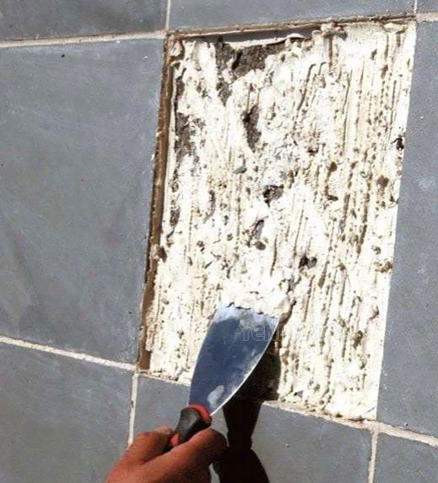 Vữa kết dính kém